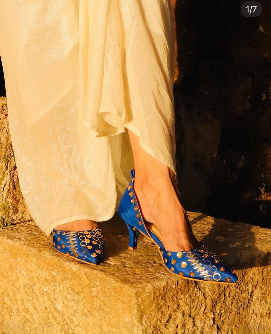 The Indigo Sultan Pump