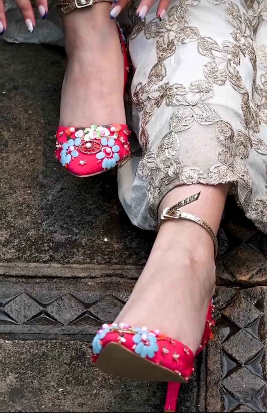 Fuchsia Fortune Heel